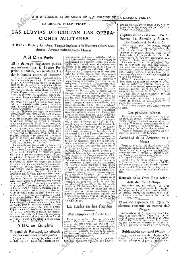 ABC MADRID 24-04-1936 página 25