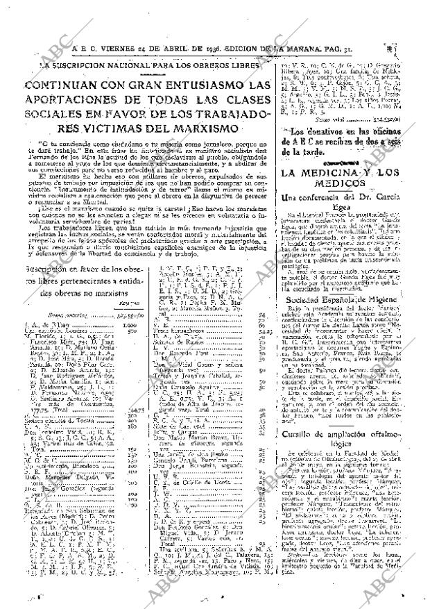 ABC MADRID 24-04-1936 página 31