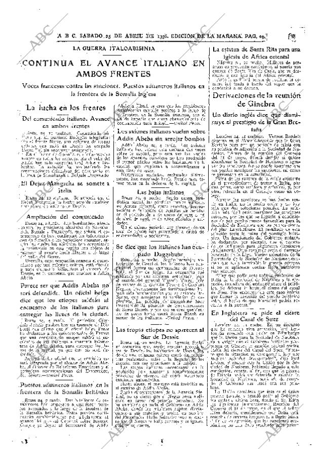 ABC MADRID 25-04-1936 página 29