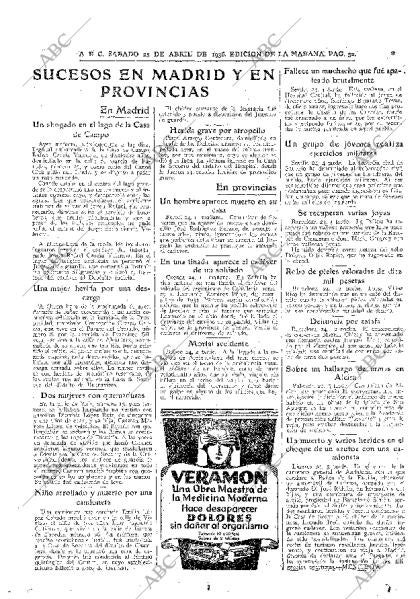 ABC MADRID 25-04-1936