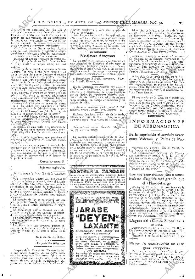 ABC MADRID 25-04-1936 página 40