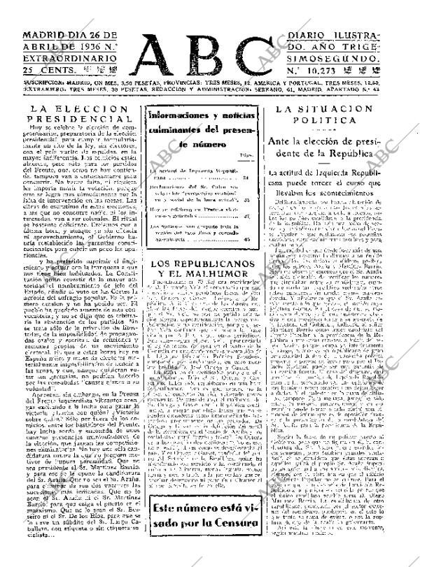 ABC MADRID 26-04-1936 página 31