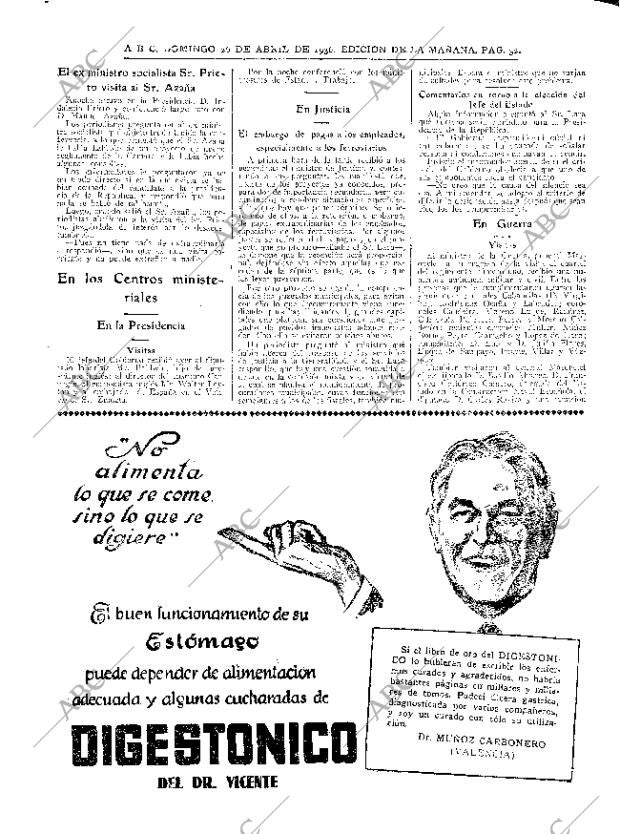 ABC MADRID 26-04-1936 página 32