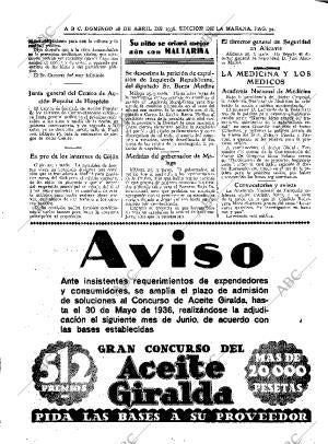 ABC MADRID 26-04-1936 página 34