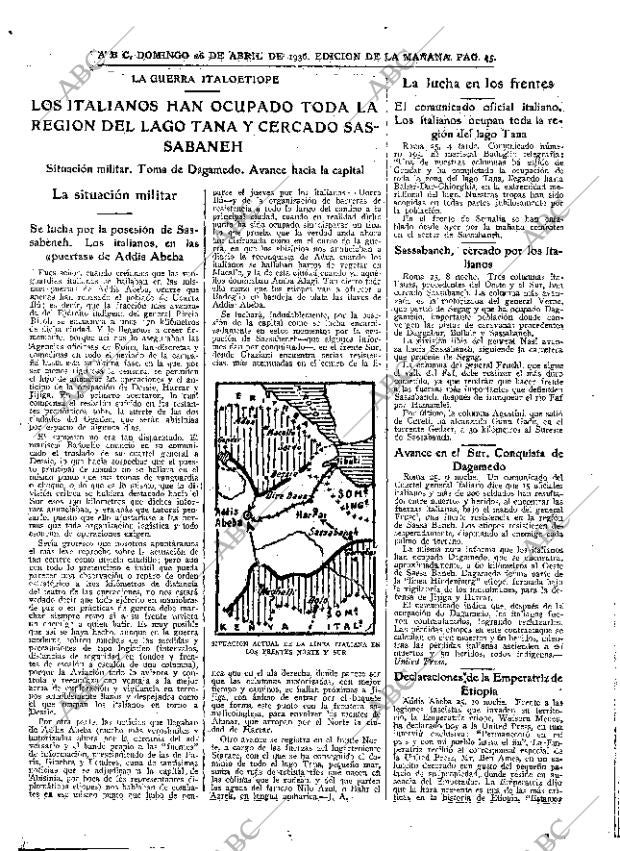 ABC MADRID 26-04-1936 página 45