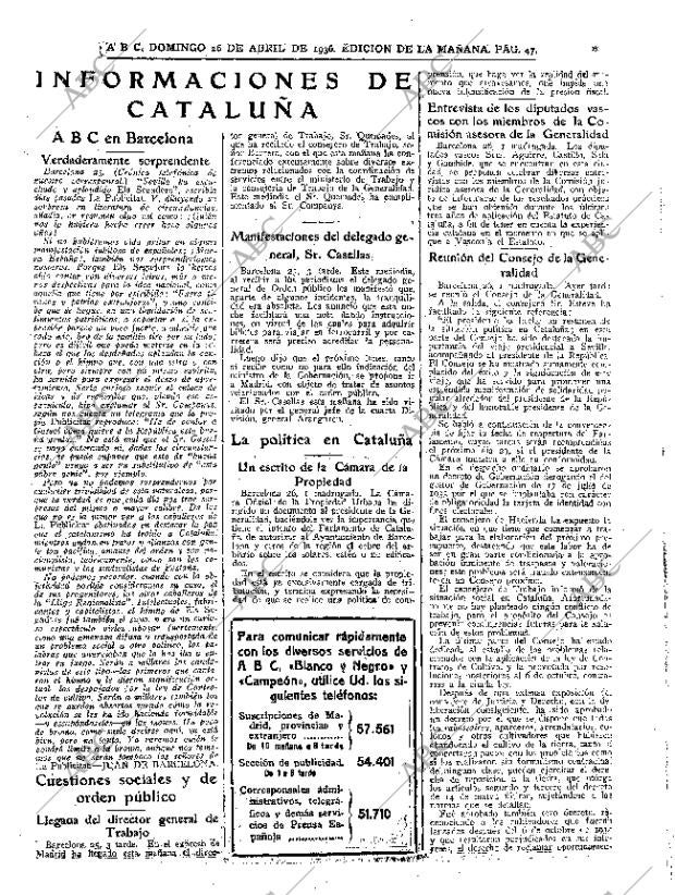 ABC MADRID 26-04-1936 página 47
