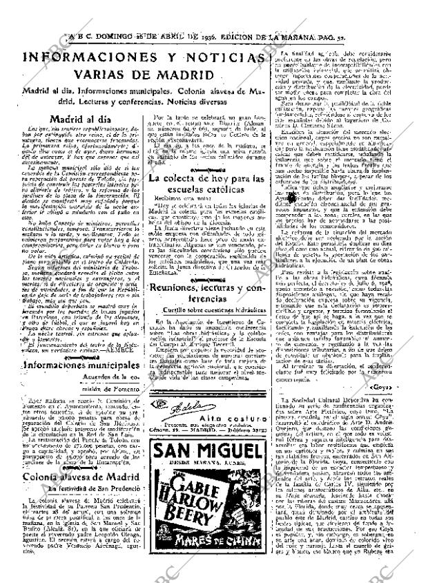 ABC MADRID 26-04-1936 página 57