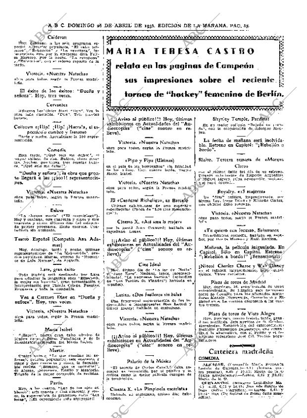 ABC MADRID 26-04-1936 página 65