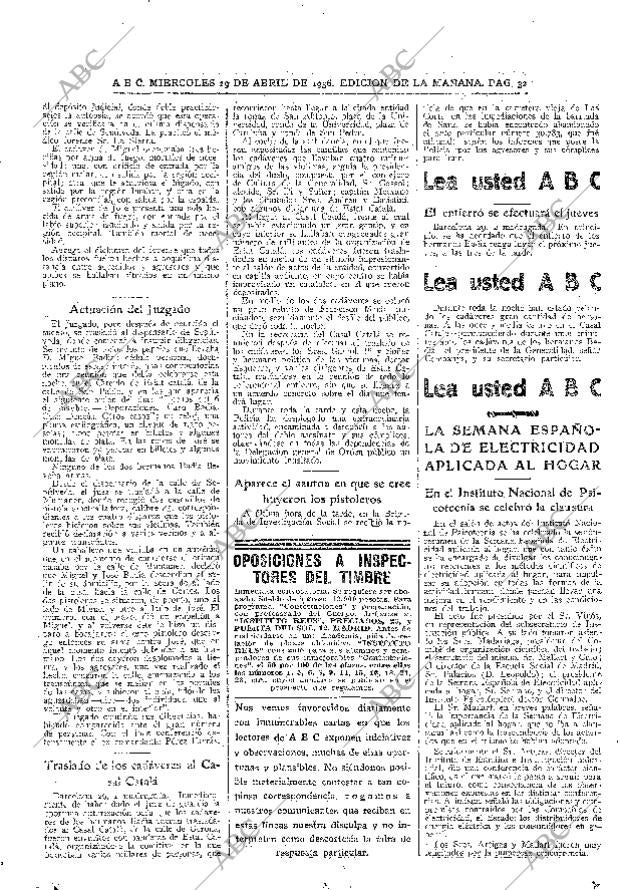 ABC MADRID 29-04-1936 página 32