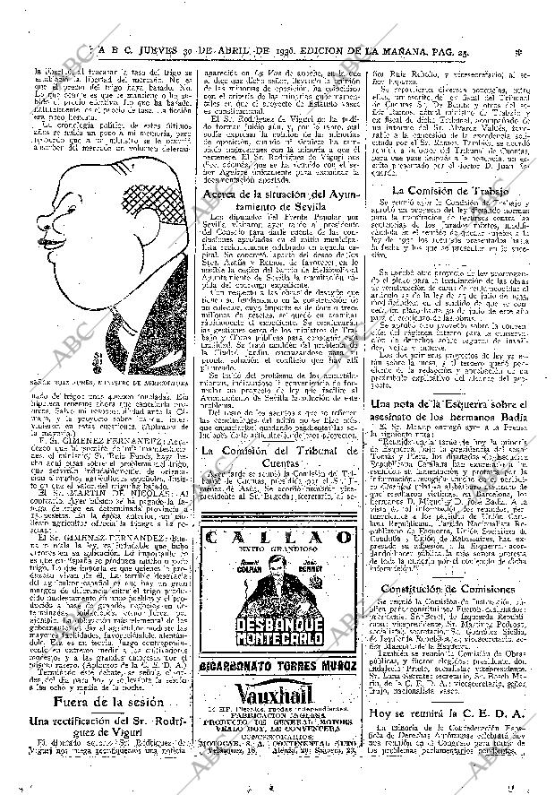 ABC MADRID 30-04-1936 página 25