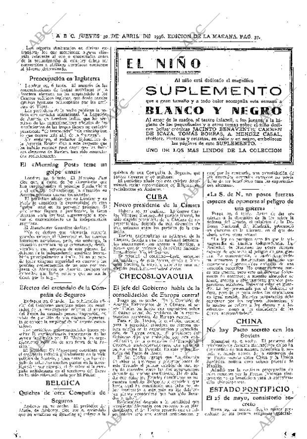 ABC MADRID 30-04-1936 página 37