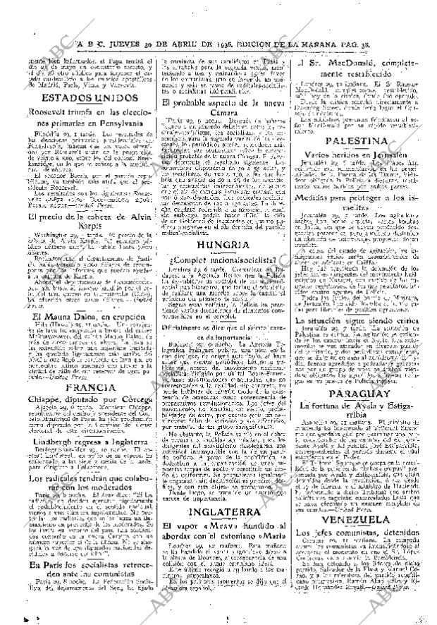 ABC MADRID 30-04-1936 página 38