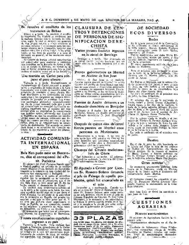 ABC MADRID 03-05-1936 página 48