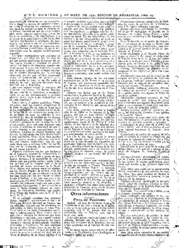 ABC SEVILLA 03-05-1936 página 20