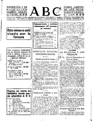 ABC MADRID 05-05-1936 página 13