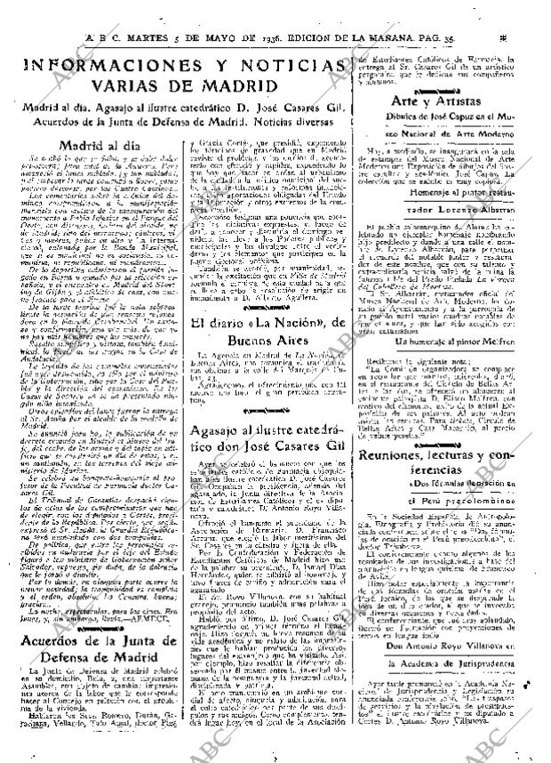 ABC MADRID 05-05-1936 página 33