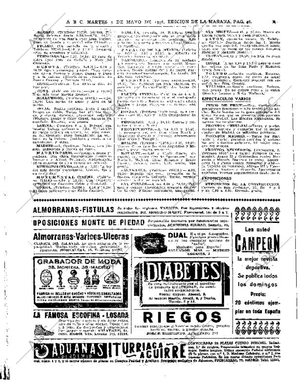 ABC MADRID 05-05-1936 página 44