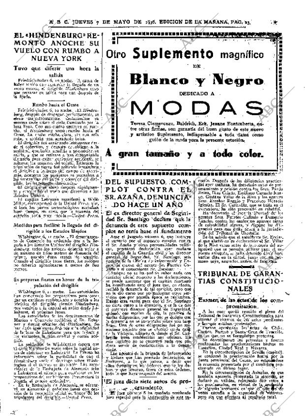 ABC MADRID 07-05-1936 página 23