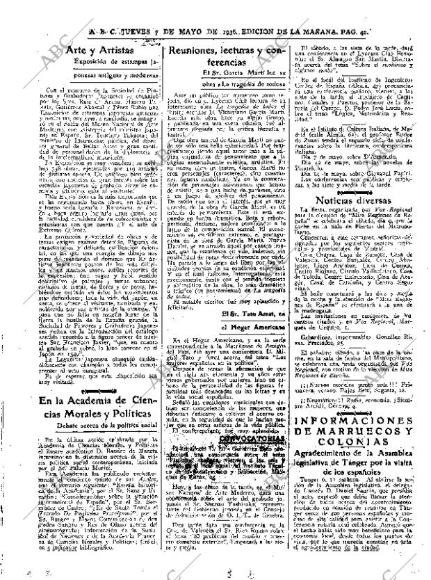 ABC MADRID 07-05-1936 página 42