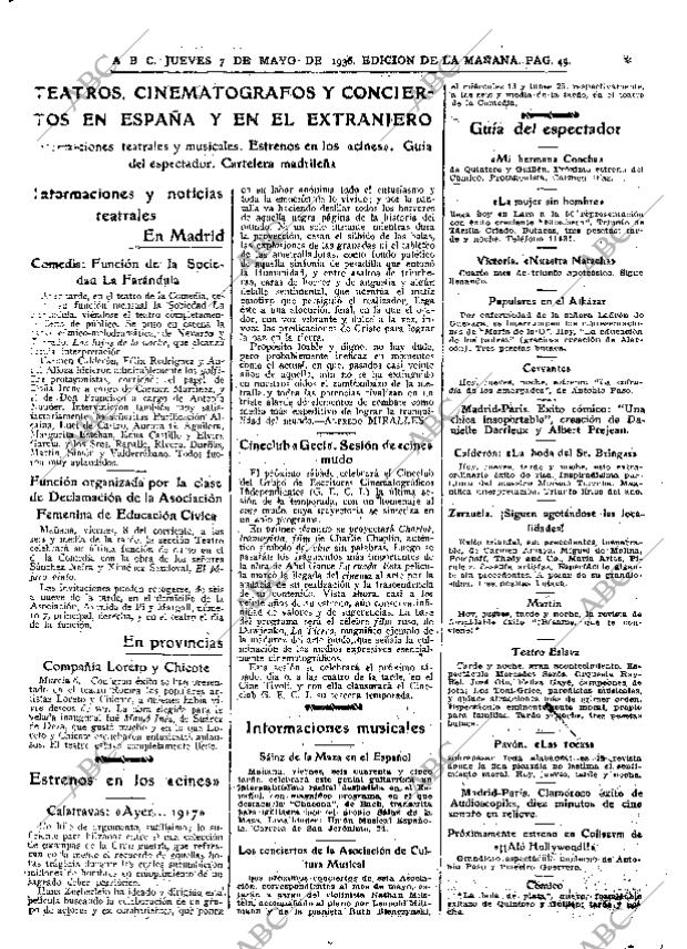 ABC MADRID 07-05-1936 página 49