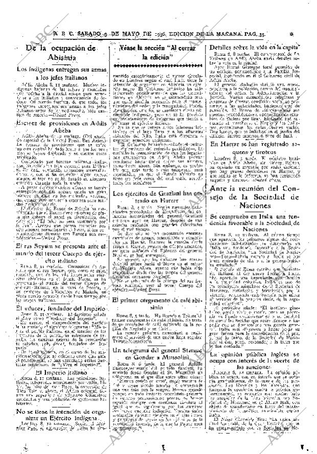 ABC MADRID 09-05-1936 página 35