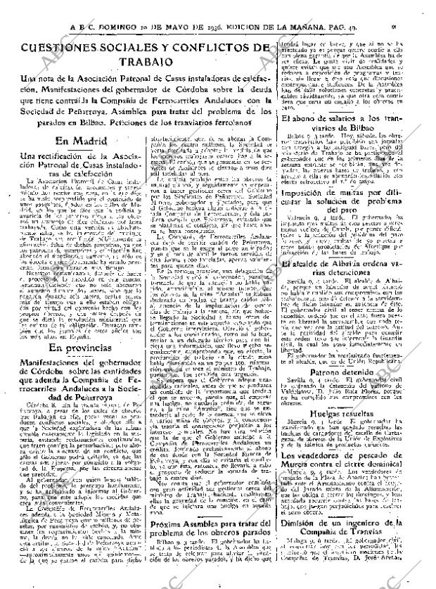 ABC MADRID 10-05-1936 página 49