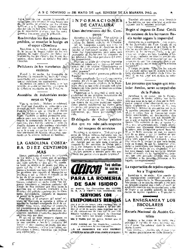 ABC MADRID 10-05-1936 página 50
