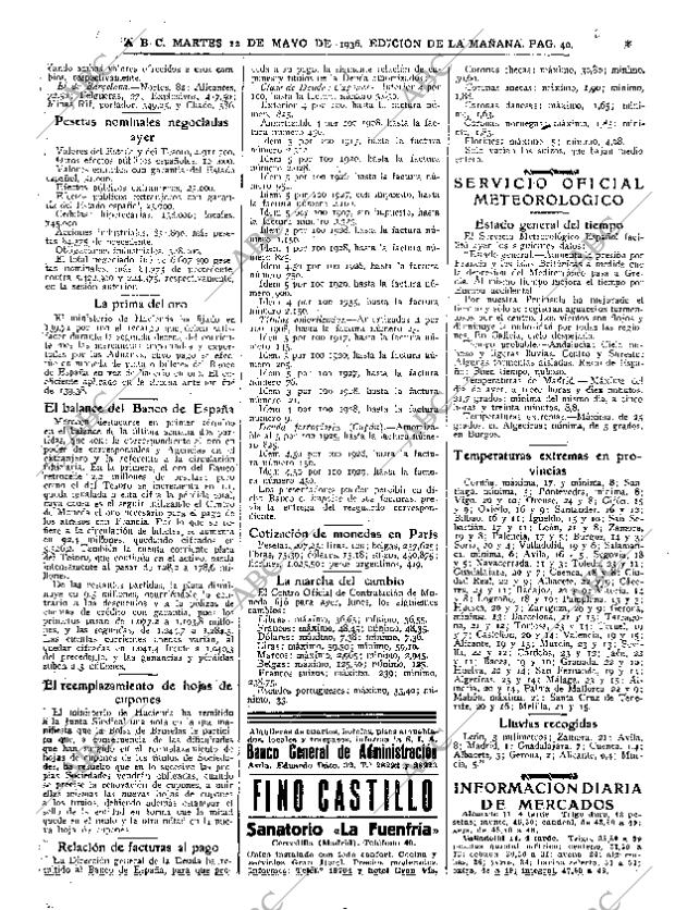 ABC MADRID 12-05-1936 página 40