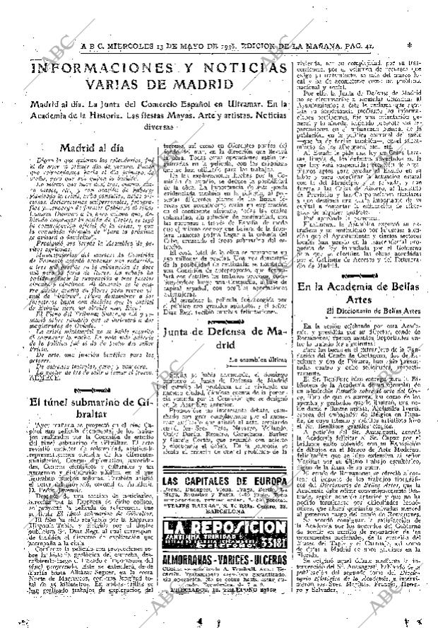 ABC MADRID 13-05-1936 página 41