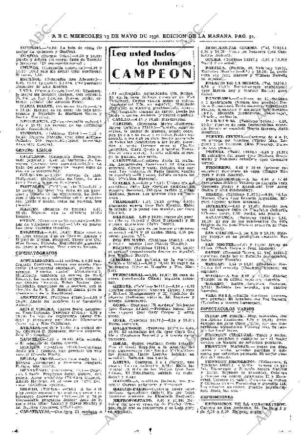 ABC MADRID 13-05-1936 página 51