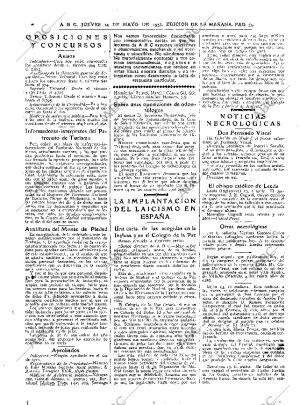 ABC MADRID 14-05-1936 página 34