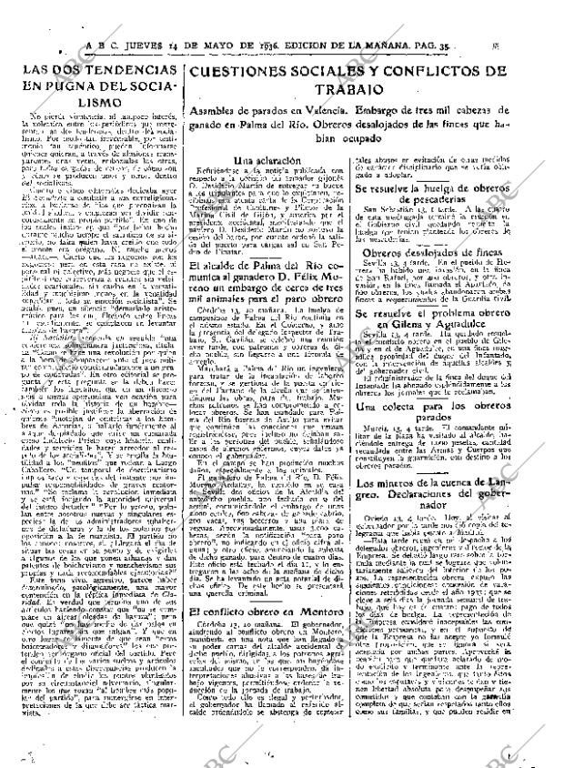 ABC MADRID 14-05-1936 página 35