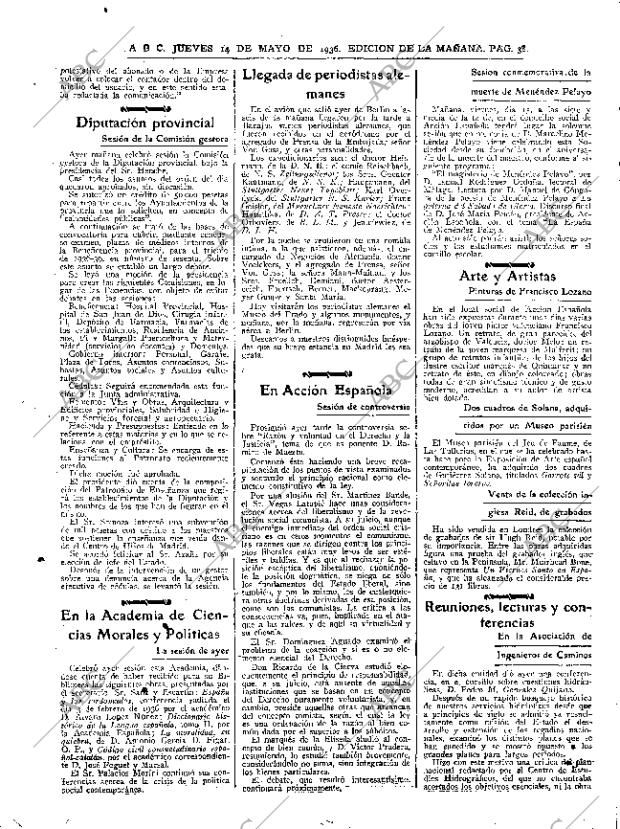 ABC MADRID 14-05-1936 página 38