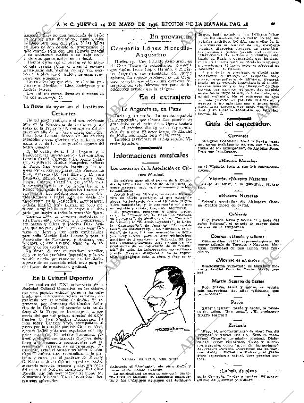 ABC MADRID 14-05-1936 página 48
