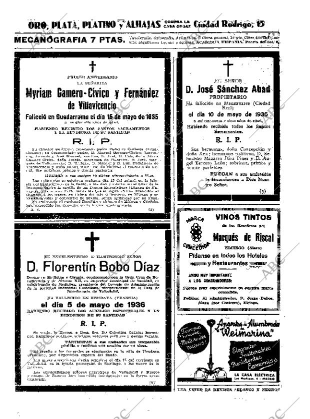 ABC MADRID 14-05-1936 página 59