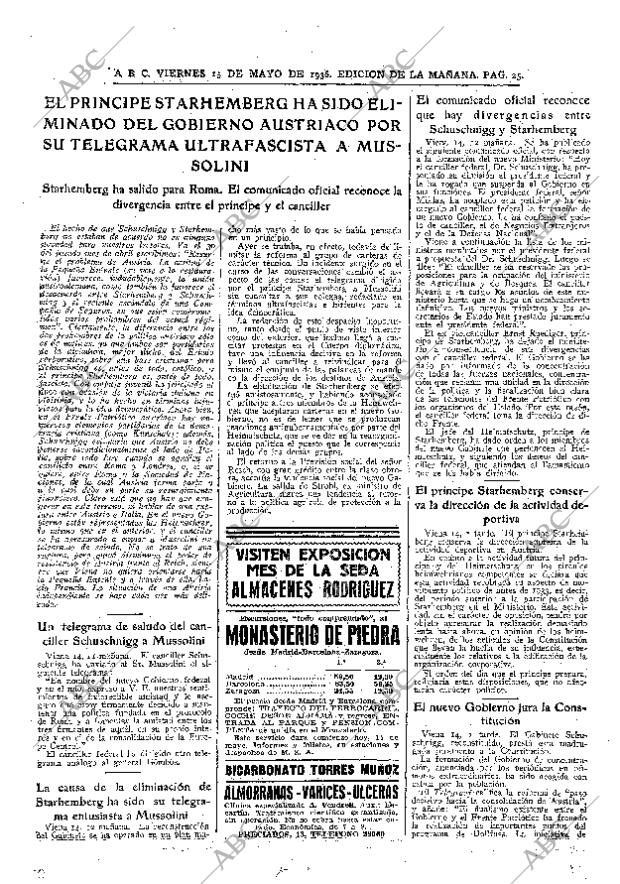 ABC MADRID 15-05-1936 página 25