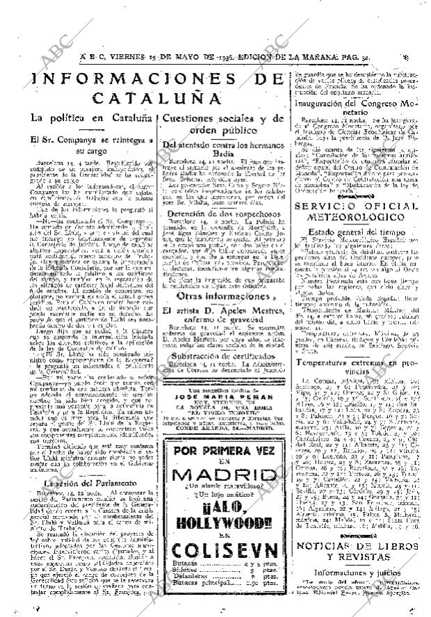 ABC MADRID 15-05-1936 página 32