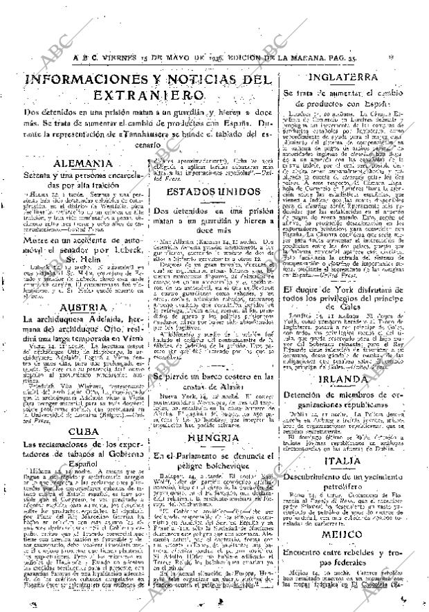 ABC MADRID 15-05-1936 página 35