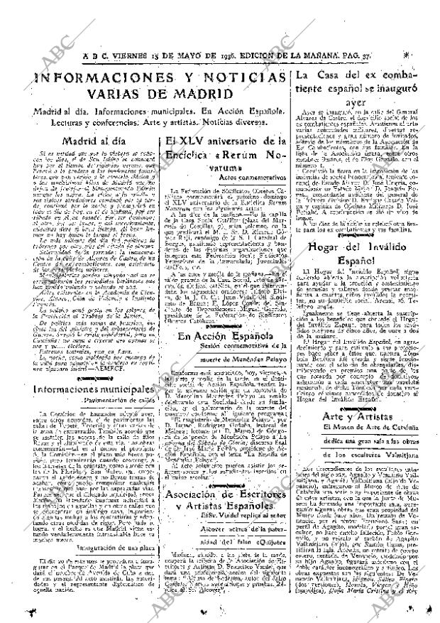 ABC MADRID 15-05-1936 página 37