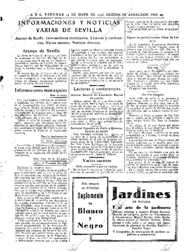 ABC SEVILLA 15-05-1936 página 27