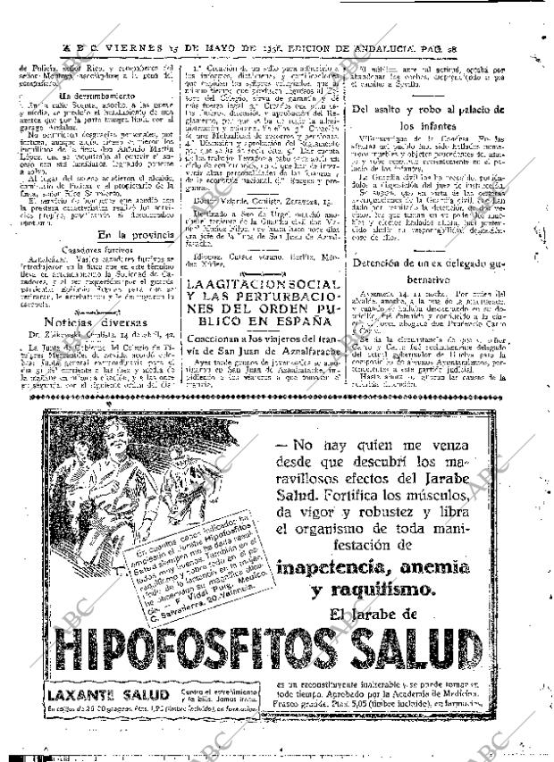 ABC SEVILLA 15-05-1936 página 28