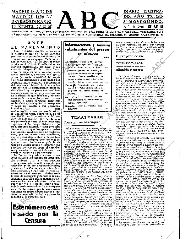 ABC MADRID 17-05-1936 página 27