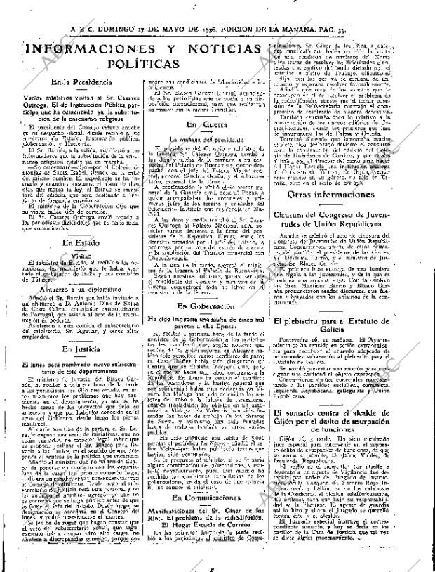 ABC MADRID 17-05-1936 página 31