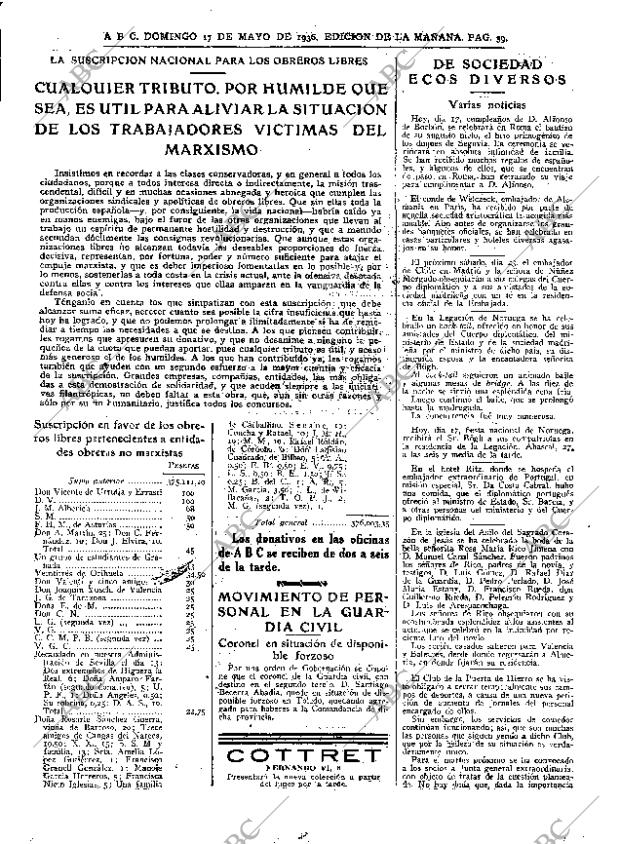 ABC MADRID 17-05-1936 página 35