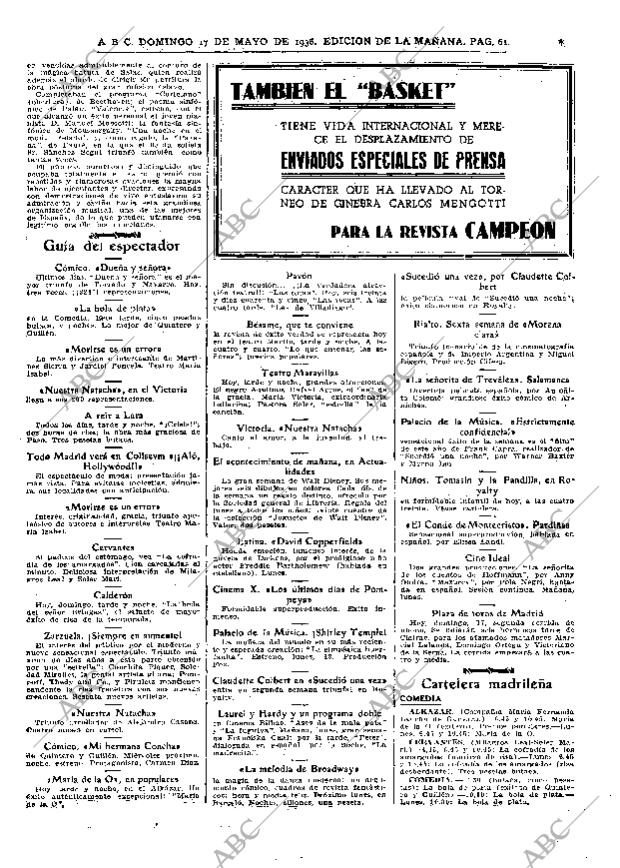 ABC MADRID 17-05-1936 página 57