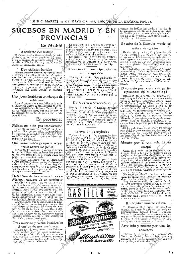 ABC MADRID 19-05-1936 página 42