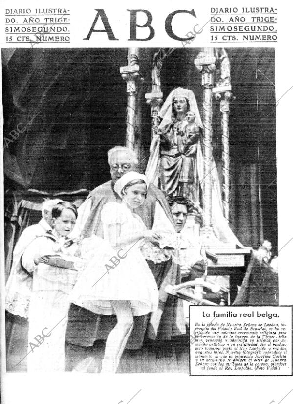 ABC MADRID 22-05-1936 página 1