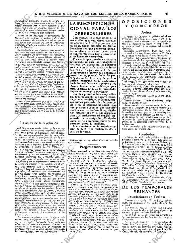 ABC MADRID 22-05-1936 página 18