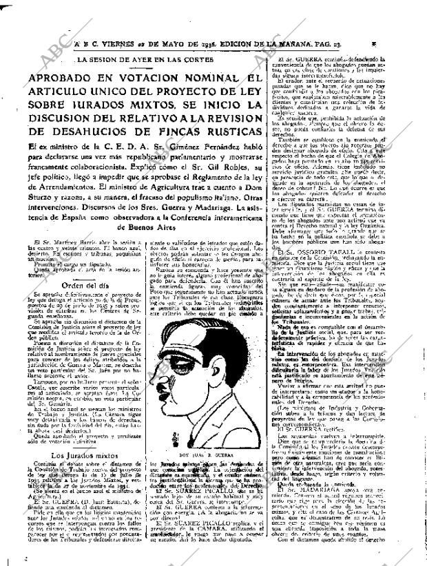 ABC MADRID 22-05-1936 página 23