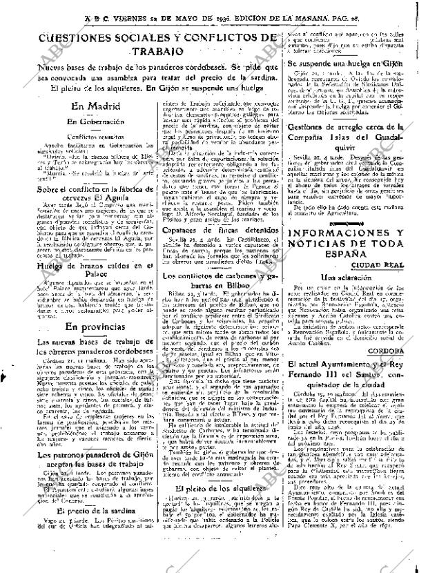 ABC MADRID 22-05-1936 página 28